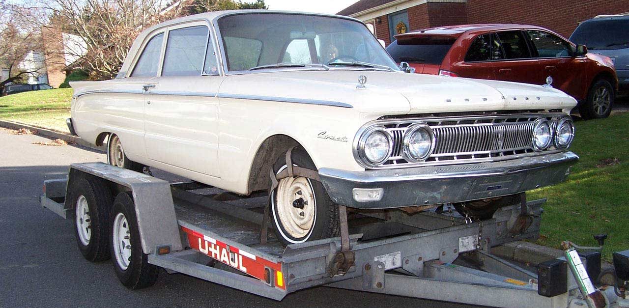 Picking up Ruby, my ’62 Comet